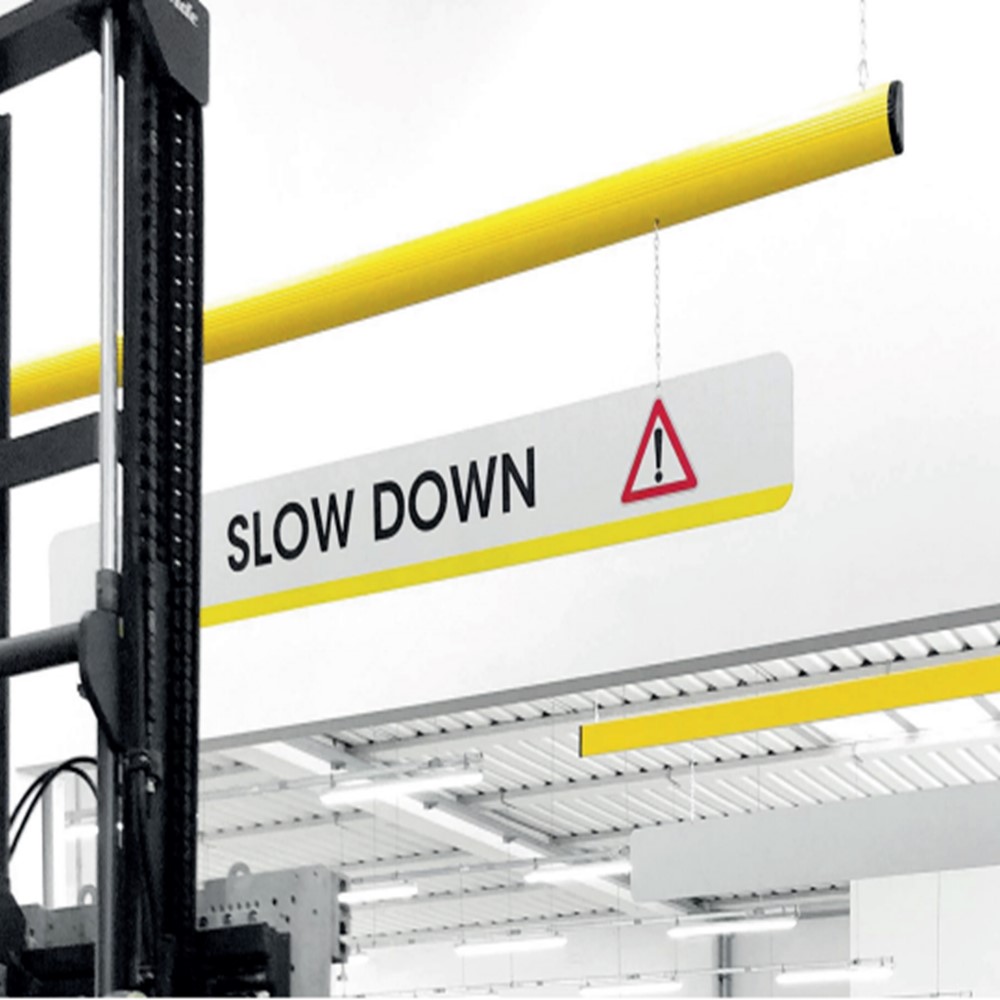 Предупредителна лента за височина WARNING BAR |INFORMATION SIGN |MPM| информационен знак